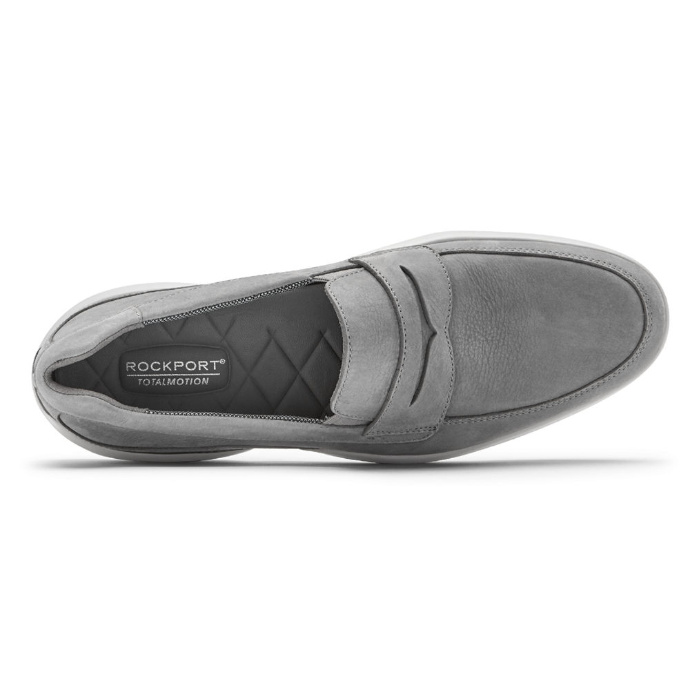 Rockport Loafers Herre Grå - Total Motion Advance Penny - TEWU98106